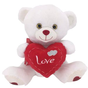 Oso corazón 45 cm