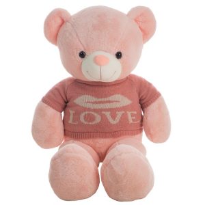 Oso Jersey 70 cm rosa